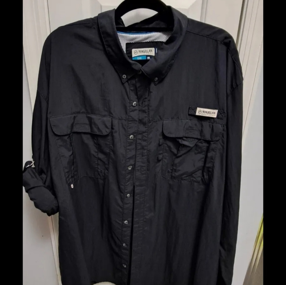 Magellan outdoor/fishing long/roll up sleeve 3XL